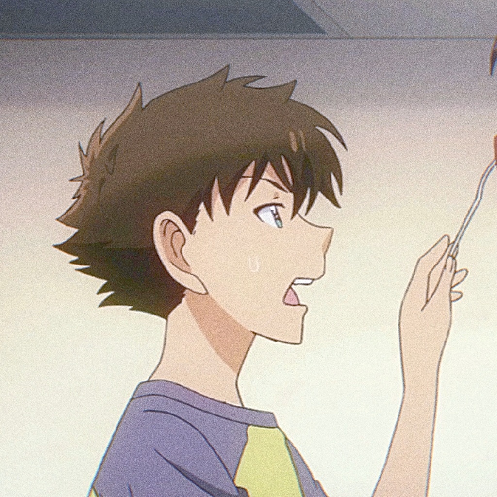 《怪盗基德》快斗青子情侣微信头像