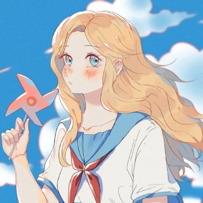 小清新唯美的女生动漫卡通头像