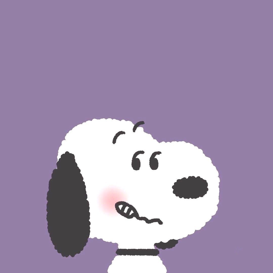 手绘史诺比可爱微信头像