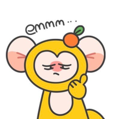 圆脸猴手绘微信表情包