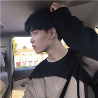 超帅气男生个性微信头像
