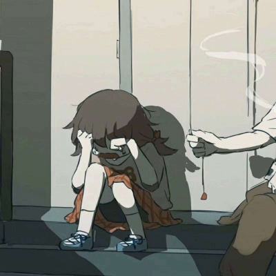 特殊好看的卡通情侣微信头像