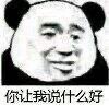 高糊熊猫头怼人微信表情包