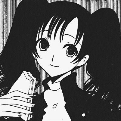 黑色系简约简笔手绘微信头像