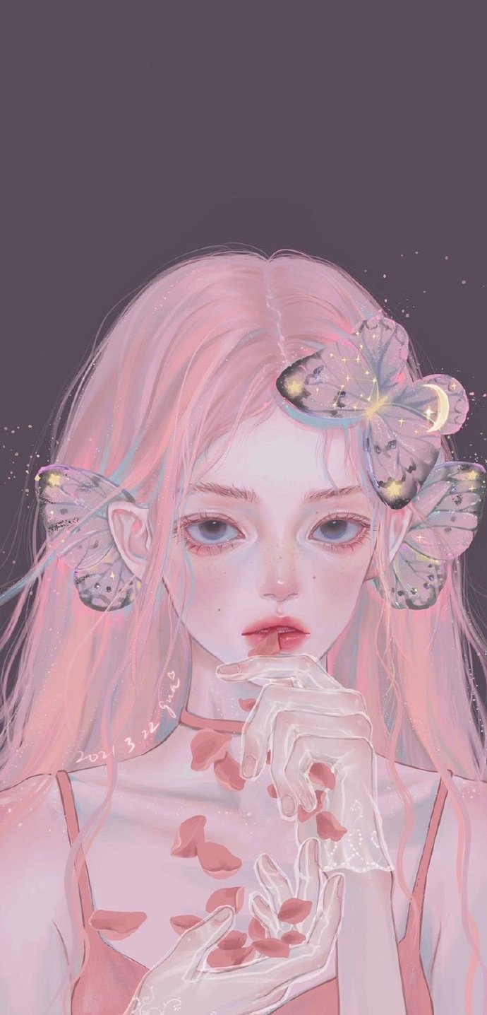 星座绝美手绘微信头像