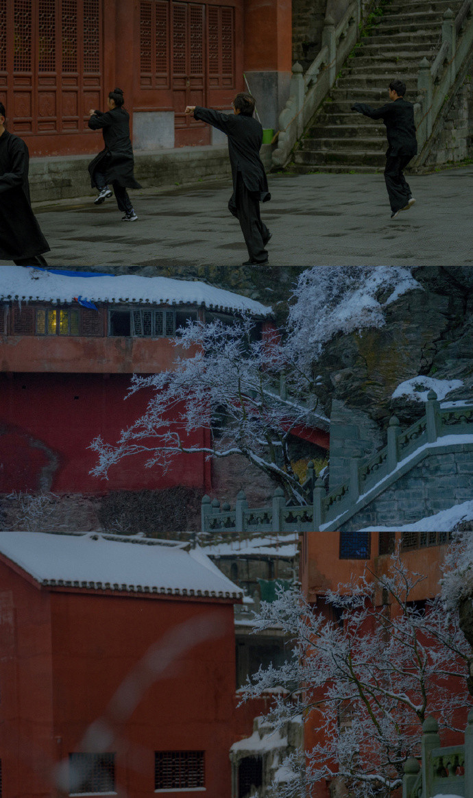 春的三屏清新聊天背景图