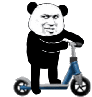 骑车开车的可爱动态微信表情包