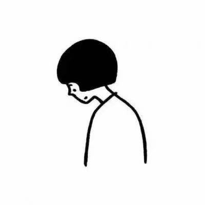 极简手绘简笔画个性微信头像