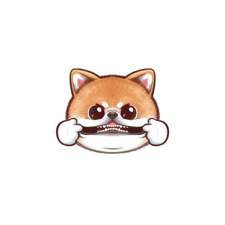 有点凶的卡通动物微信头像