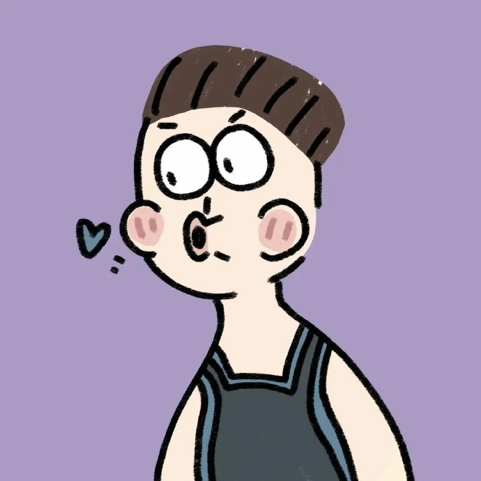 可爱动画卡通情侣微信头像