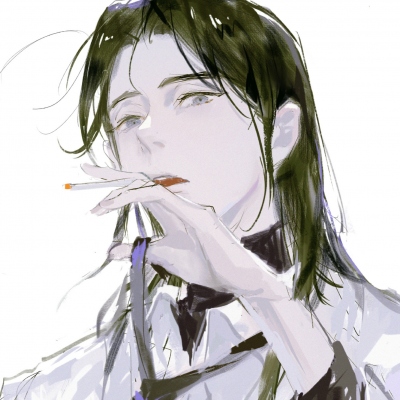 冷酷古风动漫男生微信头像