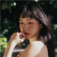 网红森系美好女生微信头像