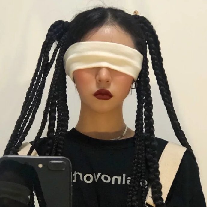 复古精致超美的女生头像