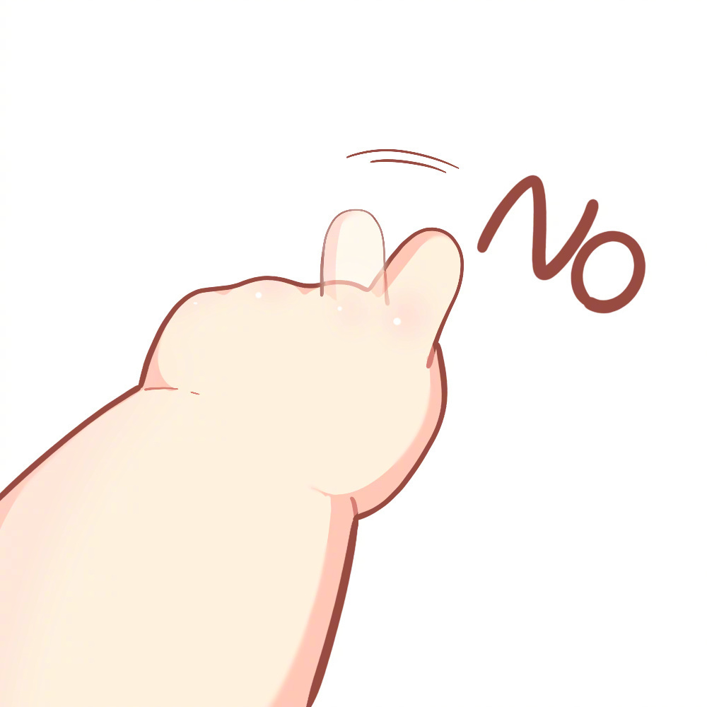 小胖手可爱微信头像