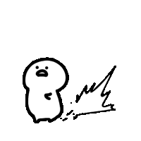 卡通可爱线条小人微信表情包