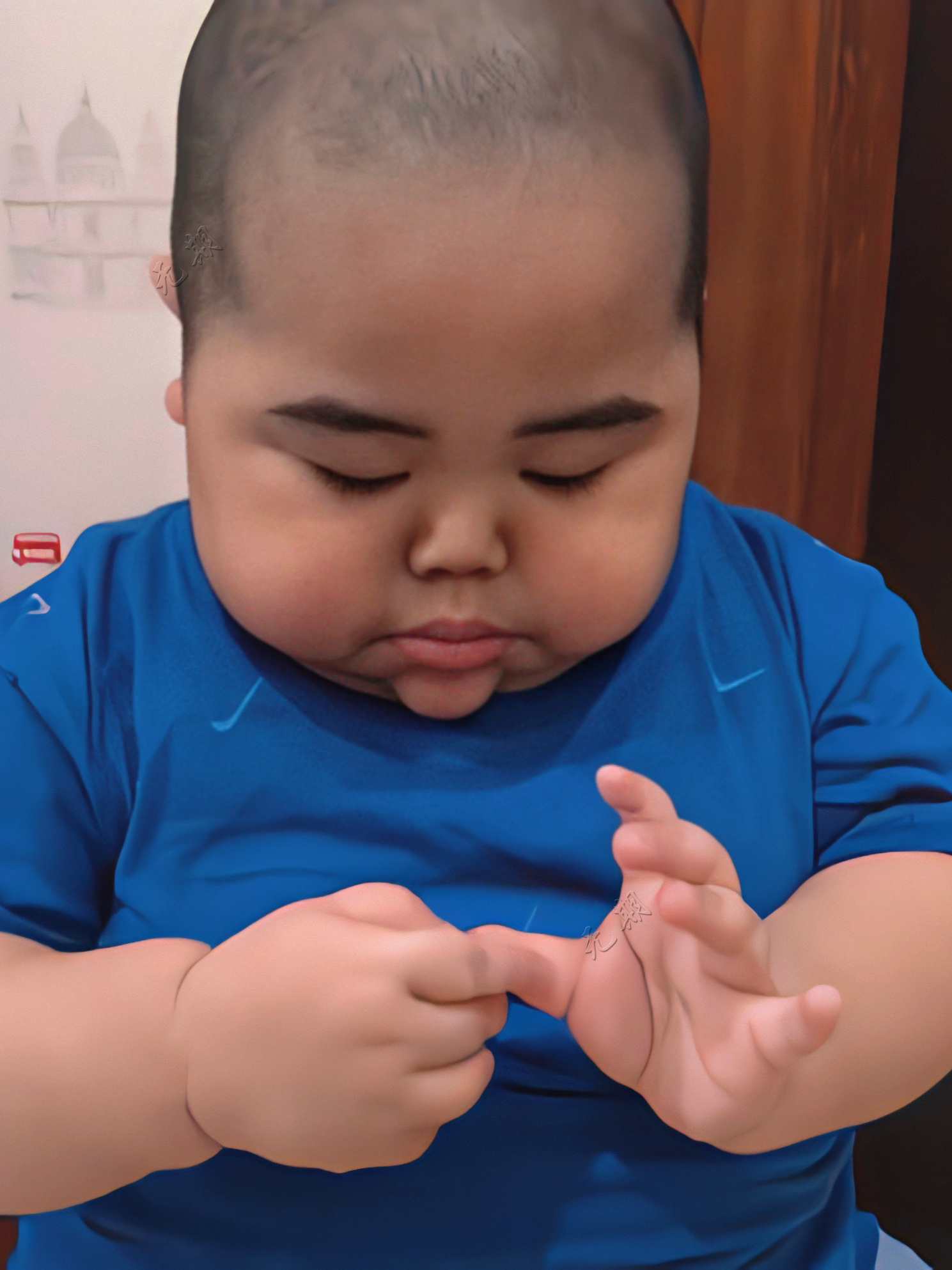 肉嘟嘟的tatan微信头像