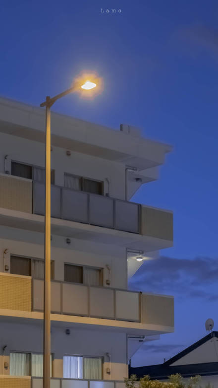 傍晚的风景素材图片