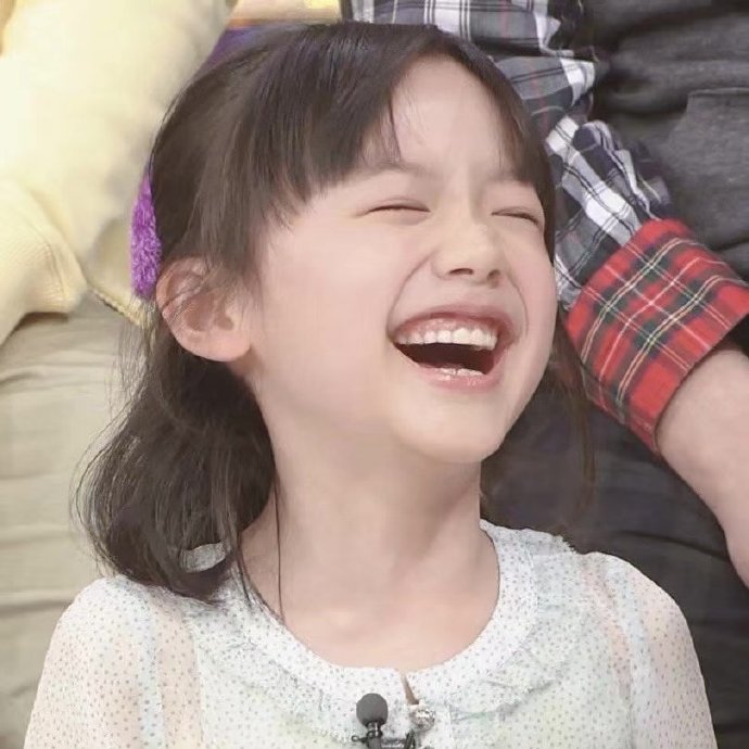 可爱萌娃笑一个微信头像