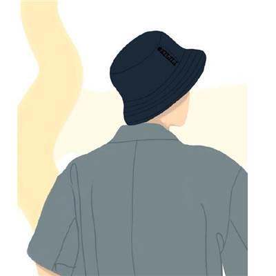 热门小众插画情侣微信头像