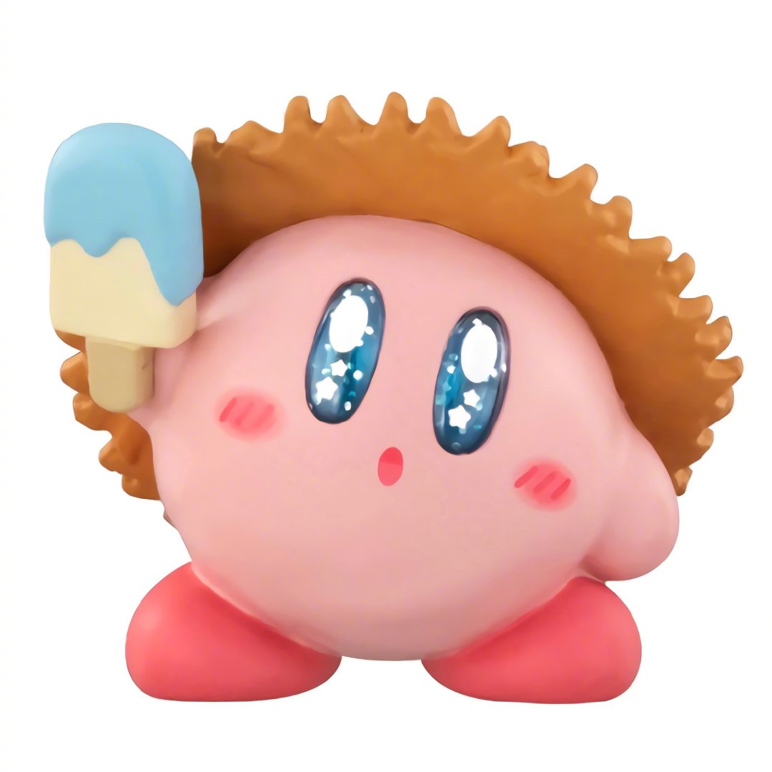 星之卡比白底微信头像