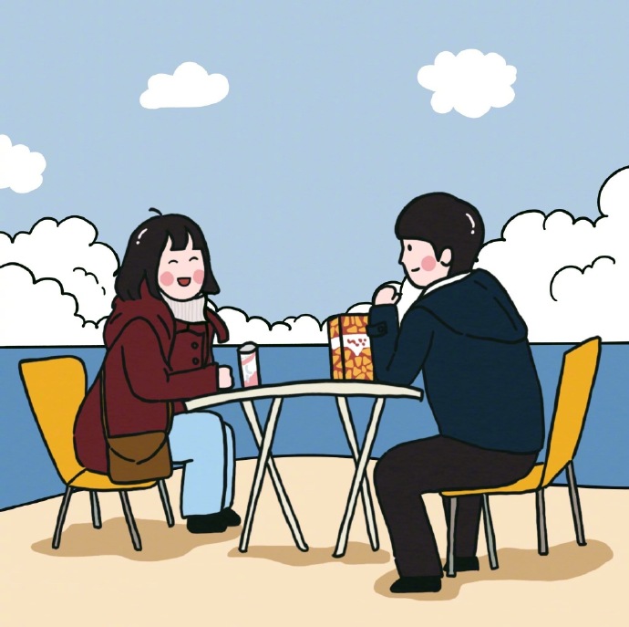 请回答1988可爱插画微信素材图片