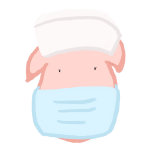 可爱猪猪沙雕微信头像