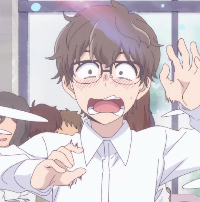 《不要欺负我，长瀞同学》情侣微信头像