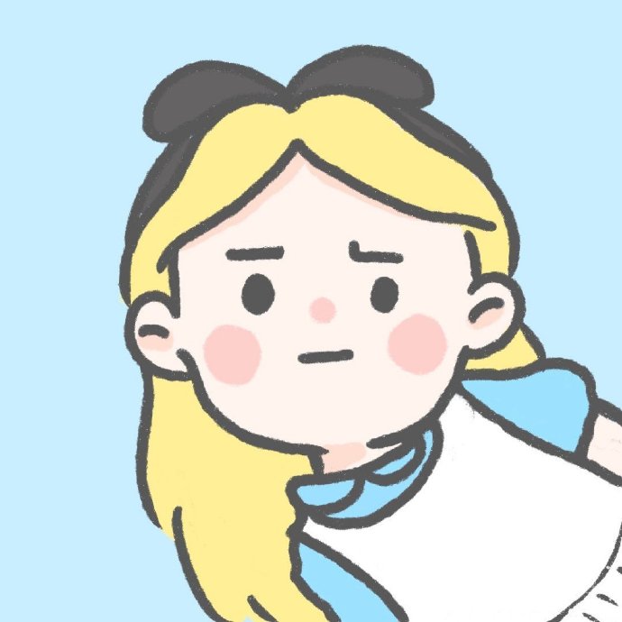 探头看的可爱卡通微信头像