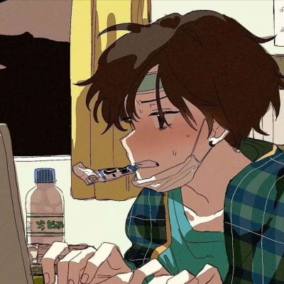 超帅气动漫男生头像