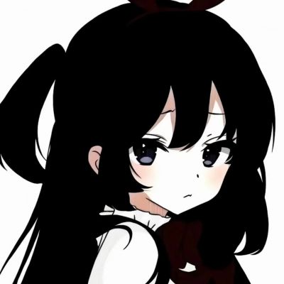 伤感丧系二次元女头