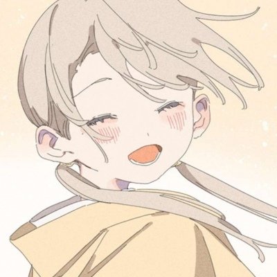 手绘二次元银发双马尾萌妹微信头像
