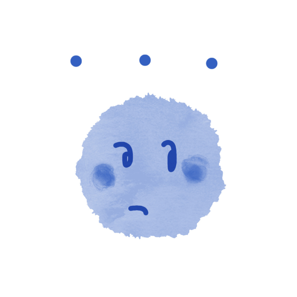 手绘趣味小表情微信头像