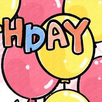 可可爱爱生日快乐九宫格朋友圈配图