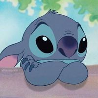 可爱的蓝色小怪物史迪仔微信头像