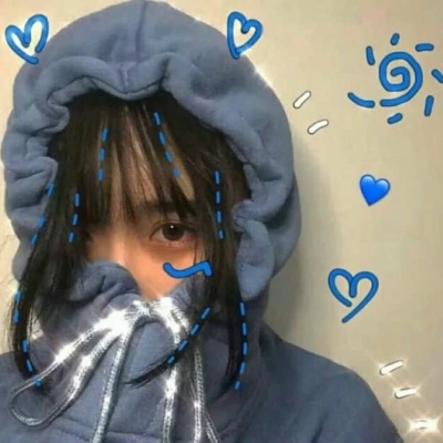 超火超级可爱的甜美女孩带字头像