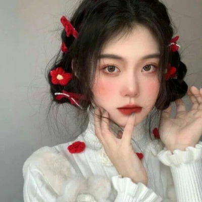 很自然可爱小清新女生微信头像