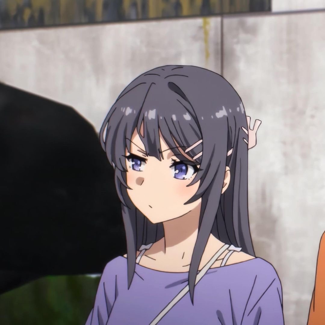 《青春猪头少年不会梦到兔女郎学姐》樱岛麻衣&梓川咲太情侣微信头像