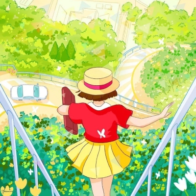 小清新插画微信头像