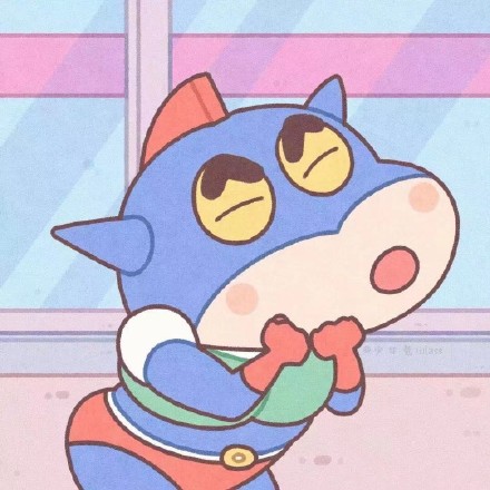 手绘蜡笔小新微信头像