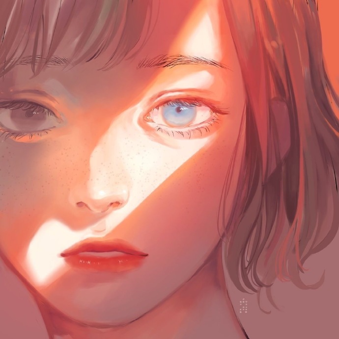 绝美二次元动漫女生微信头像