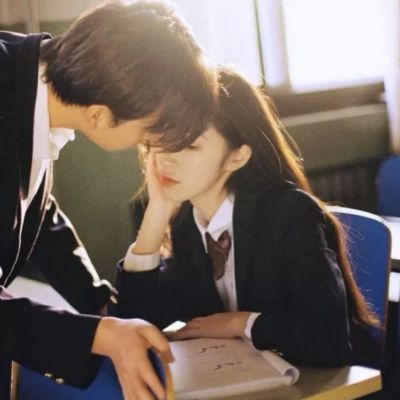 低调小众真人情侣头像