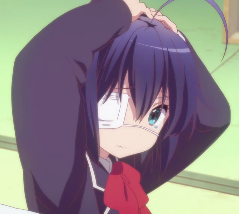 《中二病也要谈恋爱》富樫勇太&小鸟游六花情侣微信头像