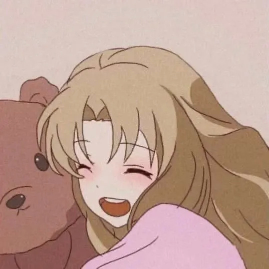 一对可爱卡通情侣微信头像