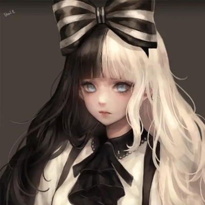 高清二次元唯美手绘女生头像