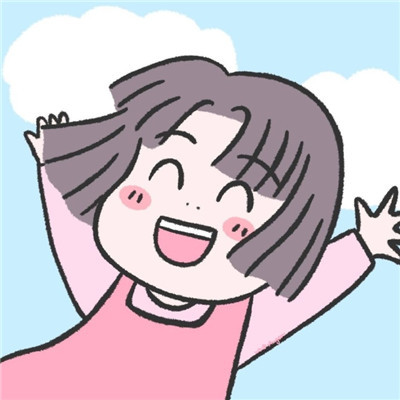 夏日治愈的卡通动漫微信头像