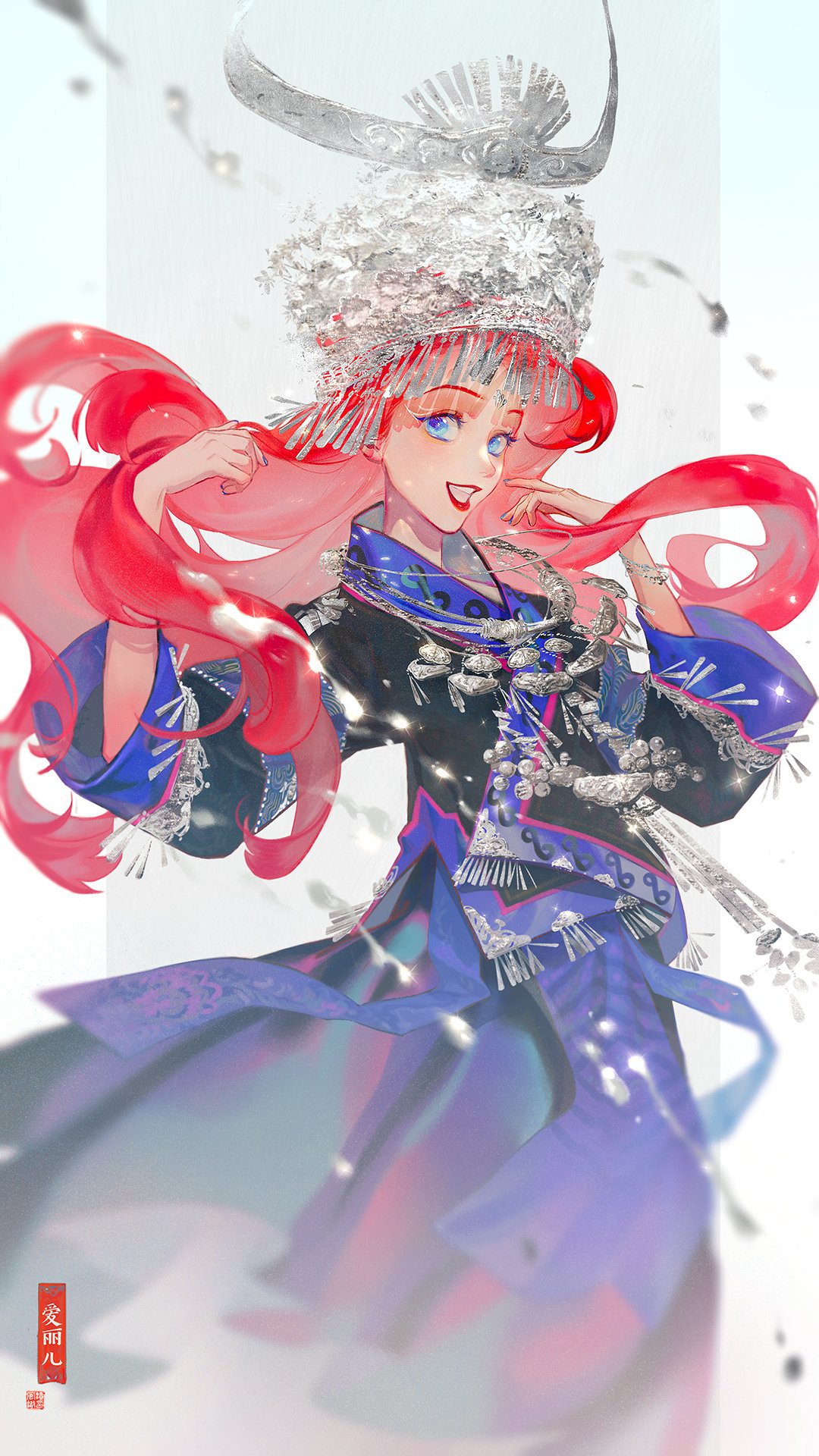 中华风迪士尼公主微信头像