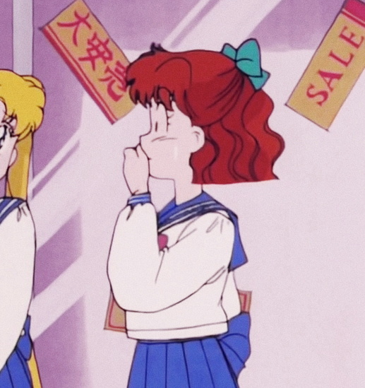 《美少女战士》月野兔&大阪奈留闺蜜微信头像