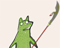 无理取闹的青蛙疯狂动态微信表情包