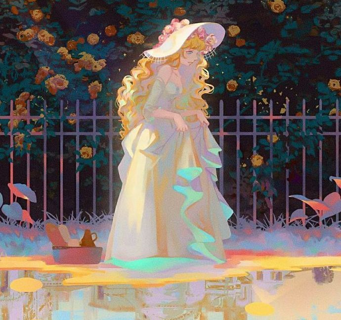 唯美梦幻的动漫微信头像