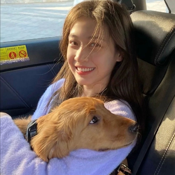 小动物与美女的个性微信头像